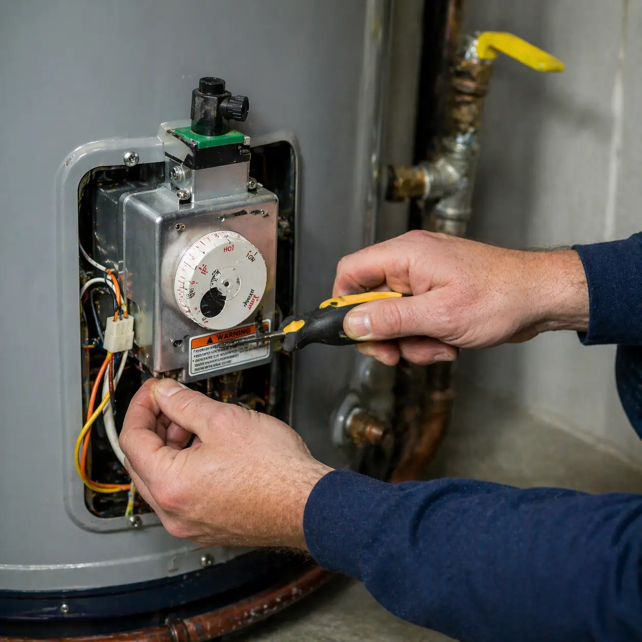 Water heater repair service