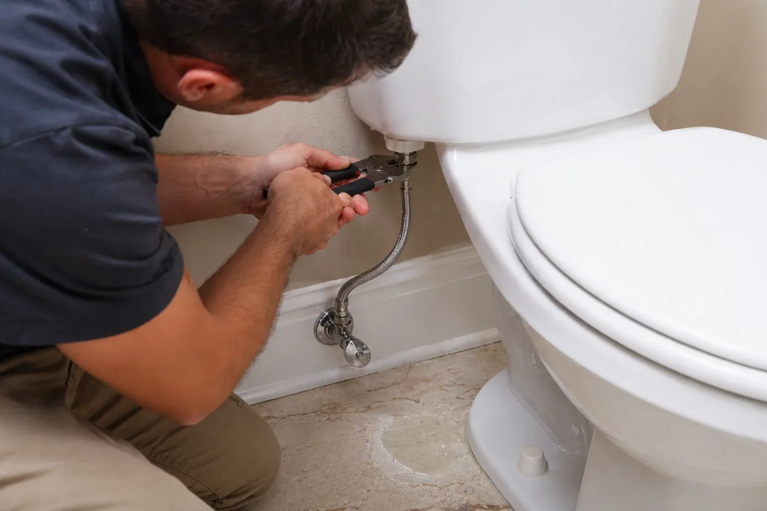 Toilet repair and installation service
